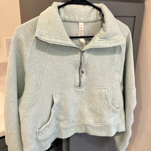 Lululemon Scuba Cropped Half Zip